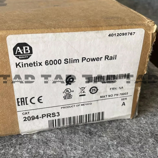 Allen-Bradley 2094-PRS3 Kinetix 6000 Slim Power Rail