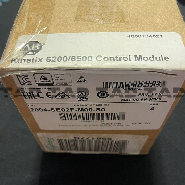 Allen-Bradley 2094-SE02F-M00-S0 Kinetix 6200/6500 Control Module