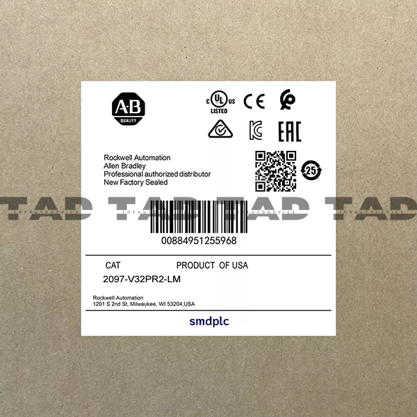 Allen-Bradley 2097-V32PR2-LM Kinetix 350 800W Servo Drive