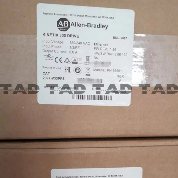 Allen-Bradley 2097-V33PR5 Kinetix 350 1.0kW Servo Drive