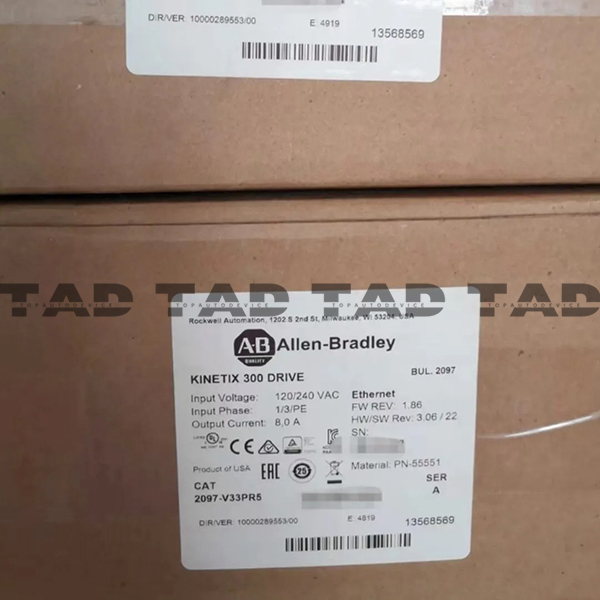 Allen-Bradley 2097-V33PR5 Kinetix 350 1.0kW Servo Drive