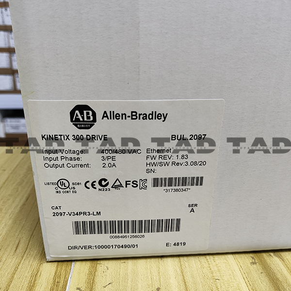 Allen-Bradley 2097-V34PR3-LM Kinetix 350 1.0kW Servo Drive