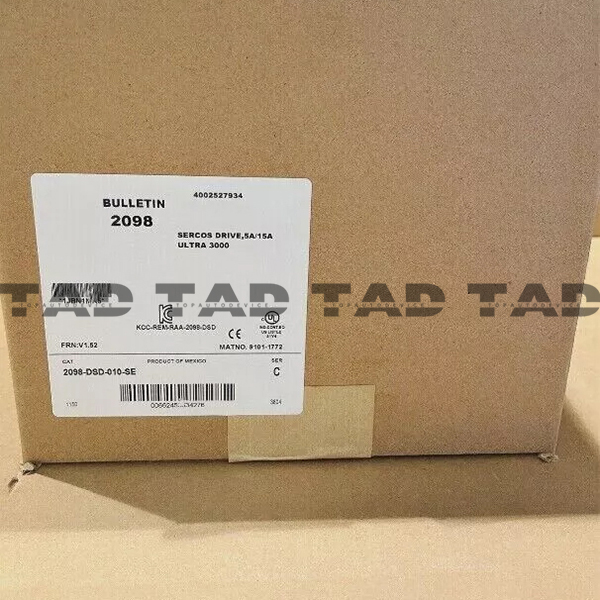 Allen-Bradley 2098-DSD-010-SE Ultra 3000 1kW with SERCOS Servo Drive