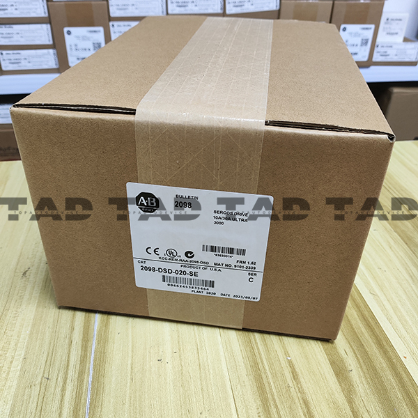 Allen-Bradley 2098-DSD-020-SE Ultra 3000 2kW with SERCOS Servo Drive