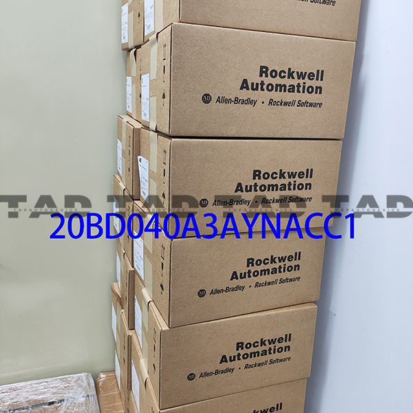 Allen-Bradley 20BD040A3AYNACC1 PowerFlex 700 AC Drive 40 A at 30 Hp 20B