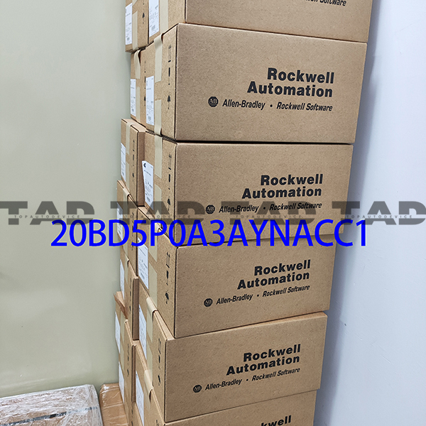 Allen-Bradley 20BD5P0A3AYNACC1 PowerFlex 700 AC Drive 5 A at 3 Hp 20B