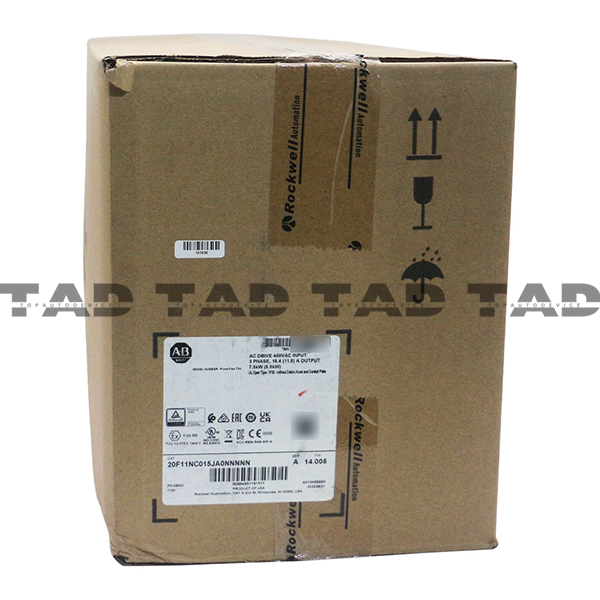 Allen-Bradley 20F11NC015JA0NNNNN PowerFlex Air Cooled 753 AC Drive