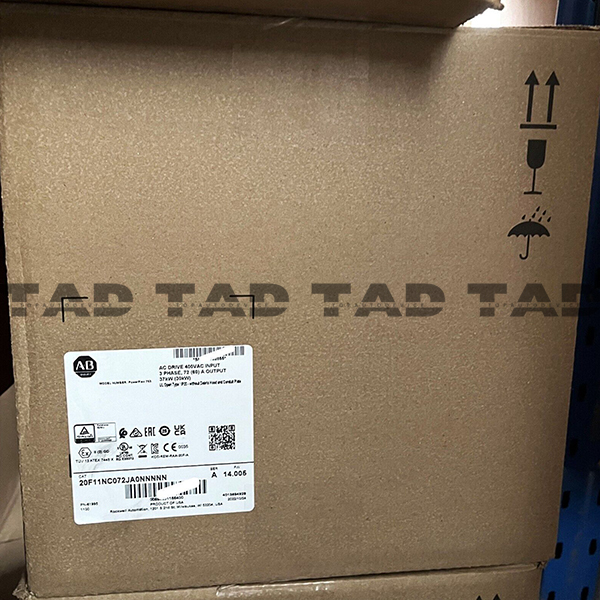Allen-Bradley 20F11NC072JA0NNNNN PowerFlex Air Cooled 753 AC Drive