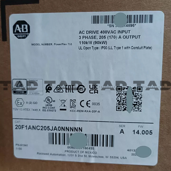 Allen-Bradley 20F1ANC205JA0NNNNN