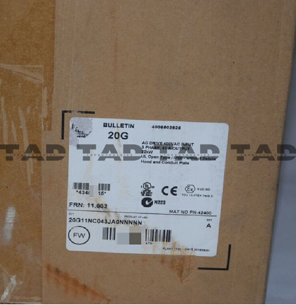 Allen-Bradley 20G11NC043JA0NNNNN PowerFlex Air Cooled 755 AC Drive