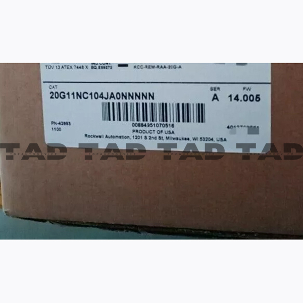 Allen-Bradley 20G11NC104JA0NNNNN PowerFlex Air Cooled 755 AC Drive