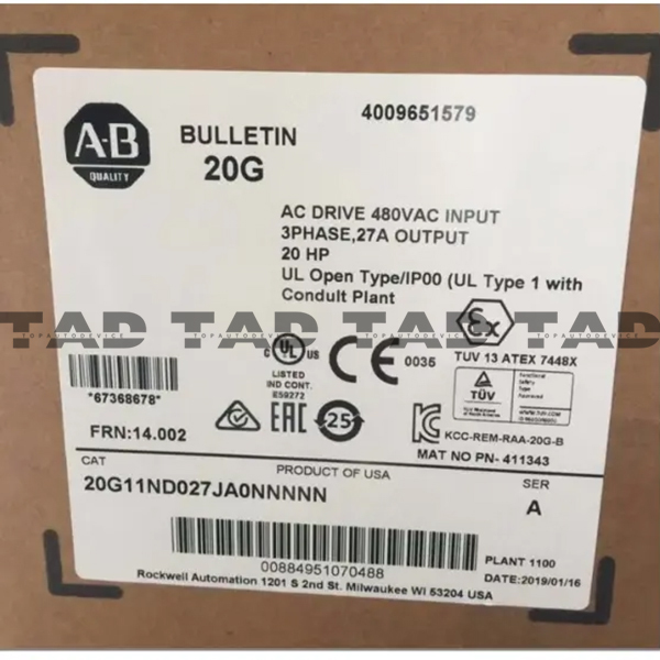 Allen-Bradley 20G11ND027JA0NNNNN