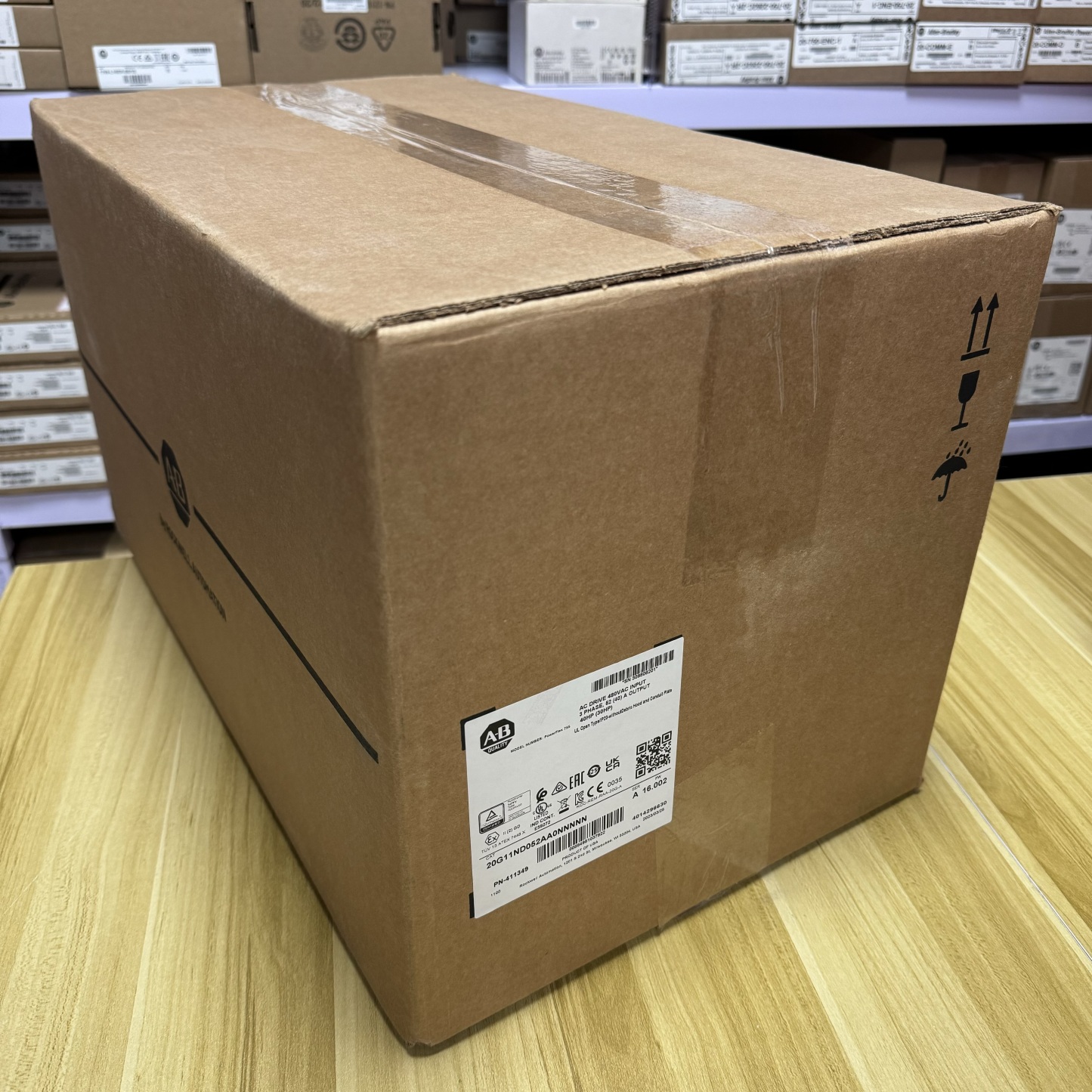 Allen-Bradley 20G11ND052AA0NNNNN /A Power Flex 755 480V AC 40HP 52A NEW IN BOX