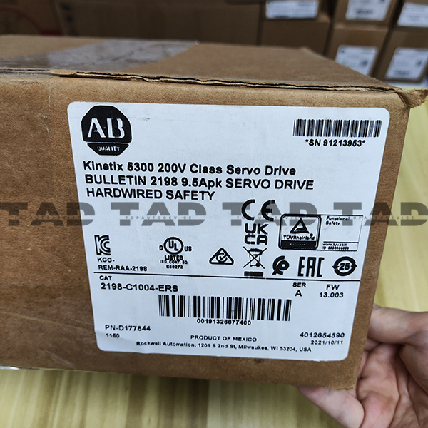 Allen-Bradley 2198-C1004-ERS Kinetix 5300 200V Class Servo Drive