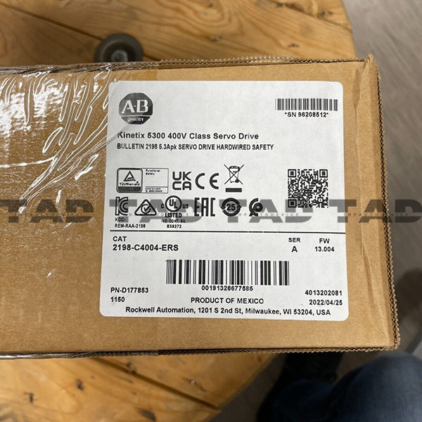 Allen-Bradley 2198-C4004-ERS Kinetix 5300 400V Class Servo Drive