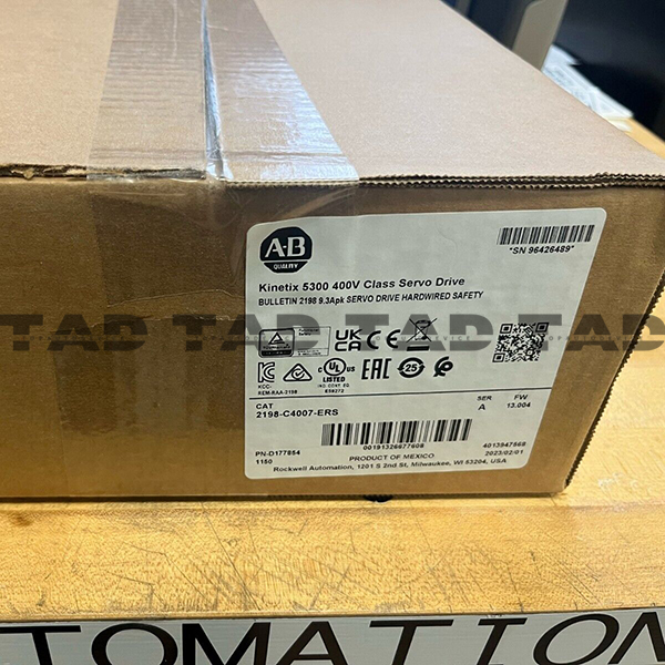 Allen-Bradley 2198-C4007-ERS Kinetix 5300 400V Class Servo Drive