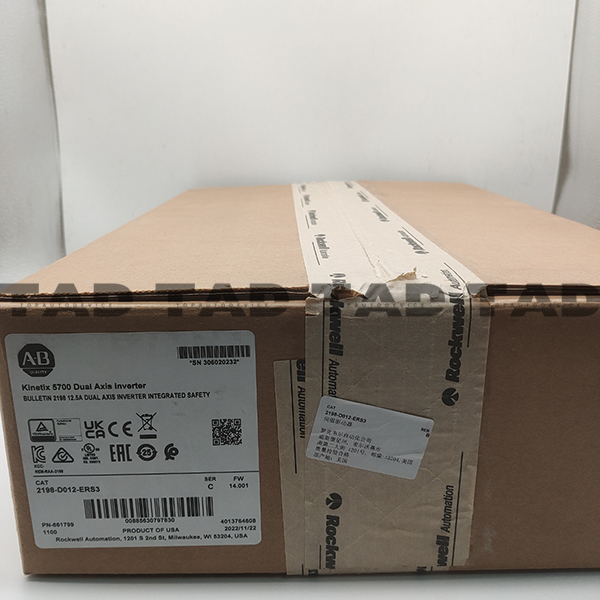 Allen-Bradley 2198-D012-ERS3 Kinetix 5700 Dual Axis Inverter