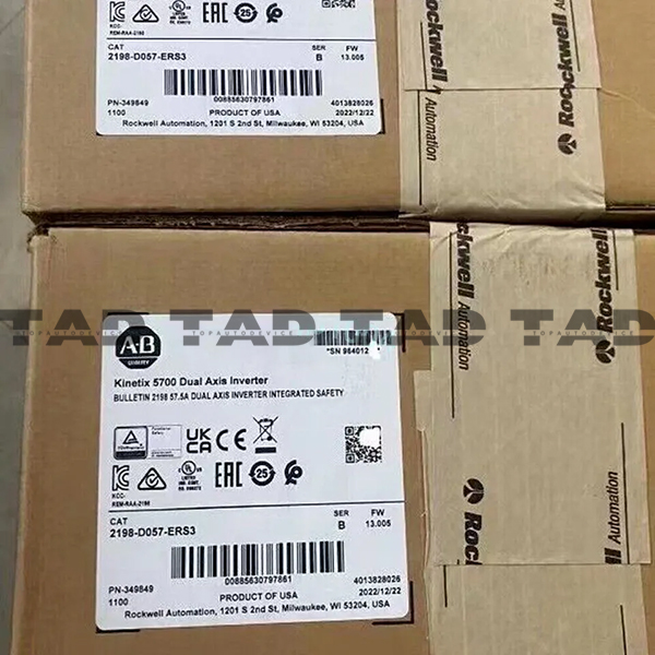 Allen-Bradley 2198-D057-ERS3 Kinetix 5700 Dual Axis Inverter