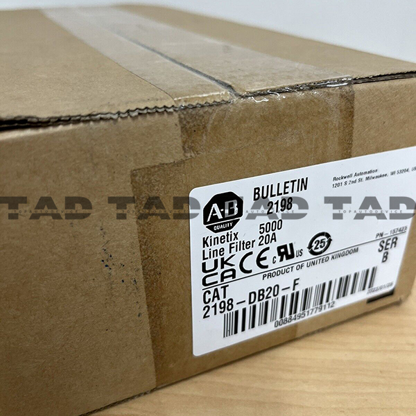 Allen-Bradley 2198-DB20-F Kinetix 5500 20A Line Filter