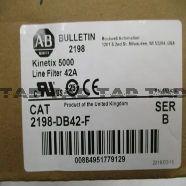 Allen-Bradley 2198-DB42-F Kinetix 5500 42A Line Filter