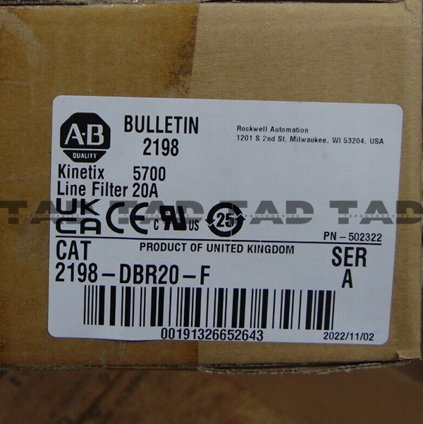 Allen-Bradley 2198-DBR20-F