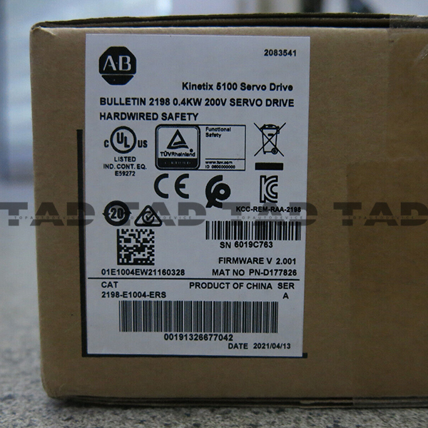 Allen-Bradley 2198-E1004-ERS Kinetix 5100 200V Class Servo Drive