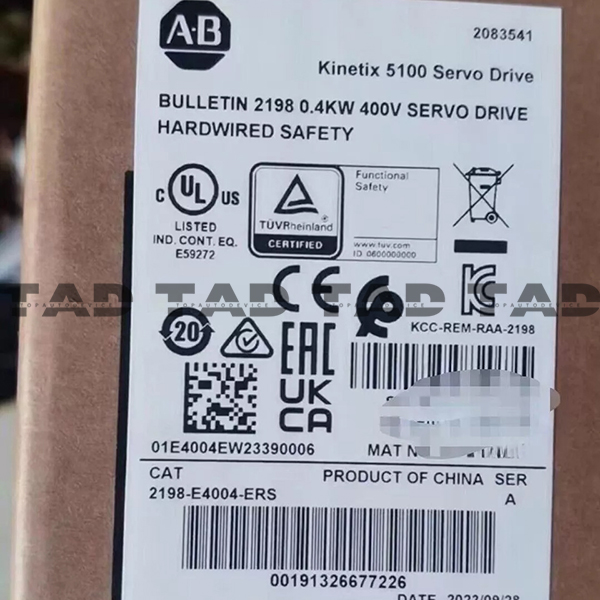 Allen-Bradley 2198-E4004-ERS Kinetix 5100 400V Class Servo Drive