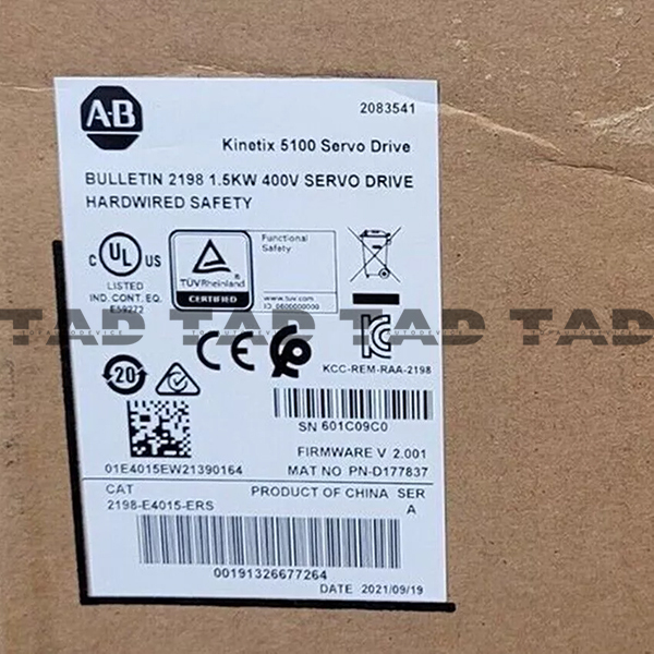 Allen-Bradley 2198-E4015-ERS Kinetix 5100 400V Class Servo Drive