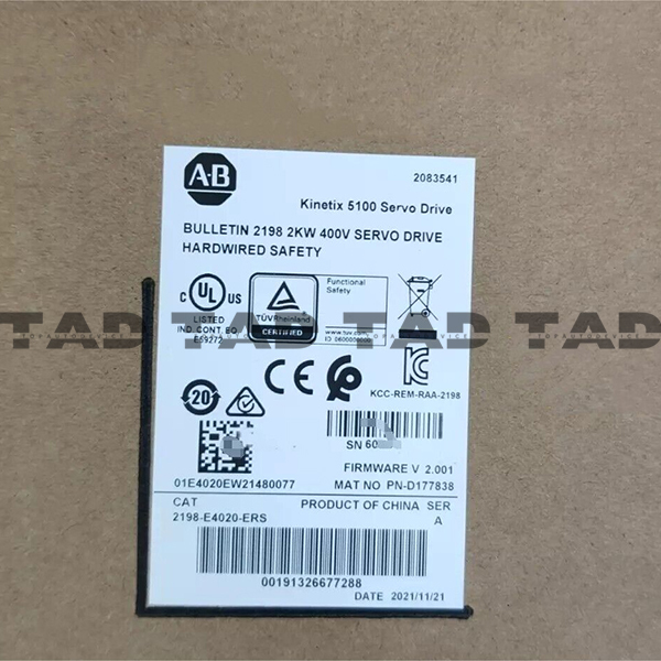 Allen-Bradley 2198-E4020-ERS Kinetix 5100 400V Class Servo Drive