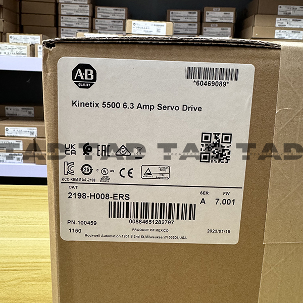 Allen-Bradley 2198-H008-ERS Kinetix 5500 6.3 Amp Servo Drive