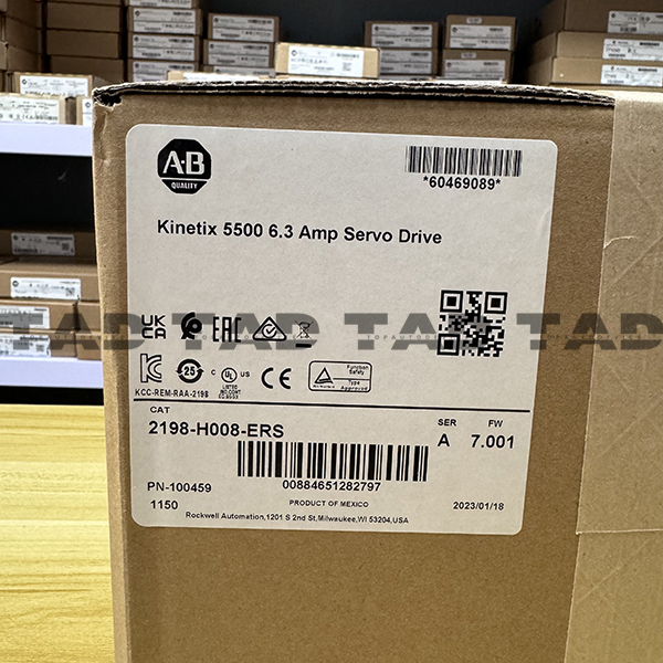 Allen-Bradley 2198-H008-ERS Kinetix 5500 6.3 Amp Servo Drive