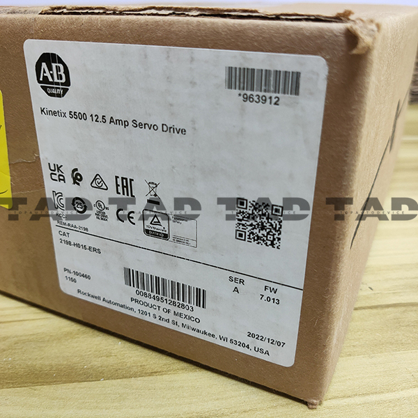 Allen-Bradley 2198-H015-ERS Kinetix 5500 12.5 Amp Servo Drive