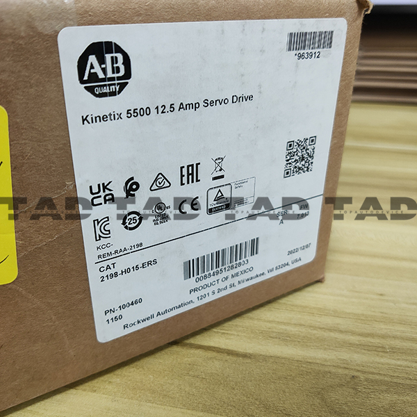 Allen-Bradley 2198-H015-ERS Kinetix 5500 12.5 Amp Servo Drive