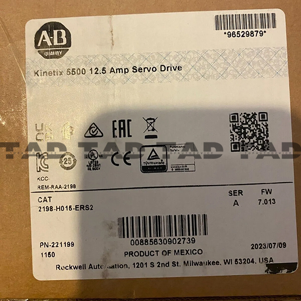 Allen-Bradley 2198-H015-ERS2 Kinetix 5500 12.5 Amp Servo Drive