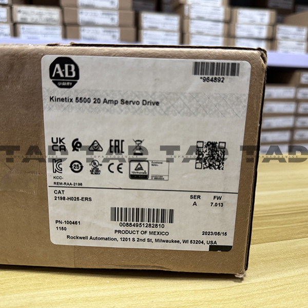 Allen-Bradley 2198-H025-ERS Kinetix 5500 20 Amp Servo Drive