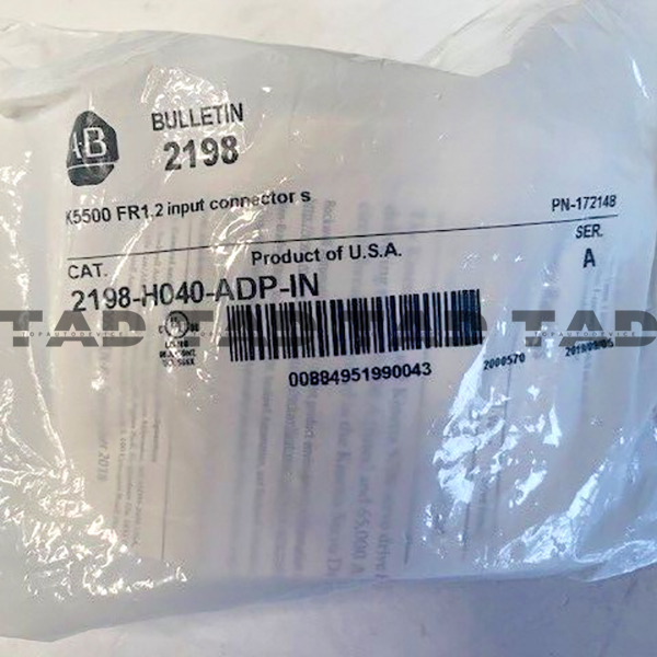 Allen-Bradley 2198-H040-ADP-IN K5500 FR1, 2 input connectors