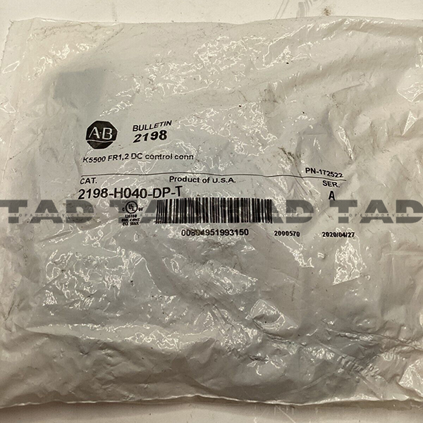 Allen-Bradley 2198-H040-DP-T K5500 FR1, 2 DC control conn