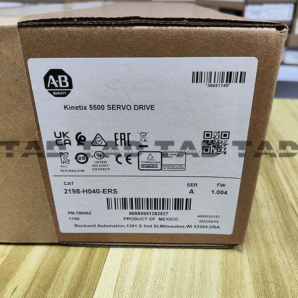 Allen-Bradley 2198-H040-ERS KINETIX 5500 SERVO DRIVE