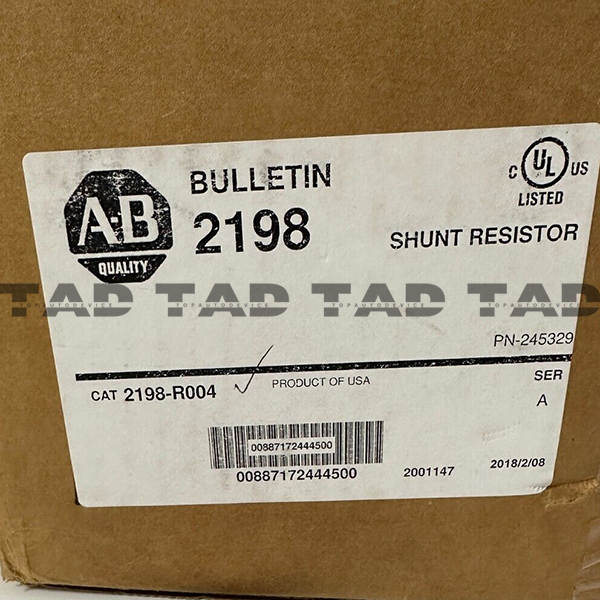 Allen-Bradley 2198-R004 Kinetix 5700 400W Shunt Resistor