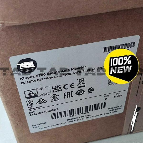 Allen-Bradley 2198-S160-ERS3 Kinetix 5700 Single Axis Inverter