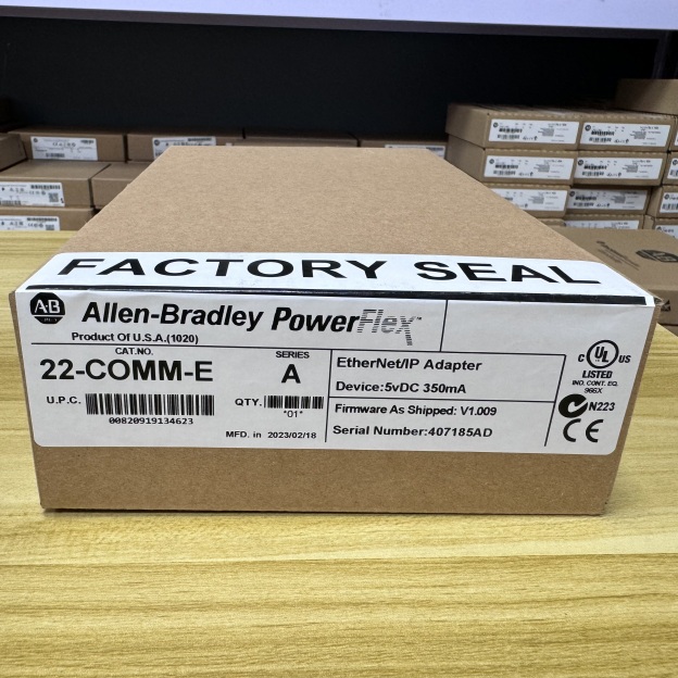 New Allen-Bradley 22-COMM-E SER A PowerFlex Ethernet/IP Comm Adapter AB