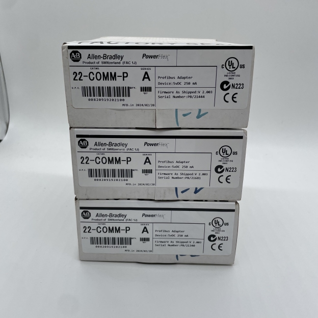 Allen-Bradley 22-COMM-P Powerflex Profibus Adapter Module 22COMMP US Free Tax