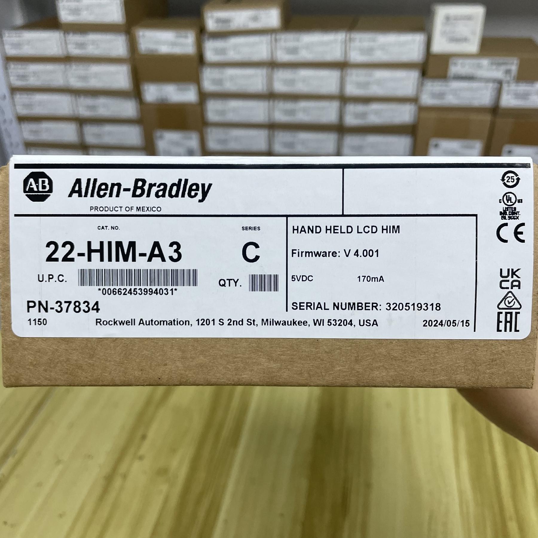 ALLEN BRADLEY New AB 1PC 22-HIM-A3 Factory Sealed Free Shipping