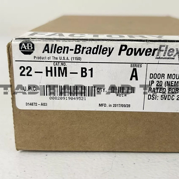 Allen-Bradley 22-HIM-B1 PowerFlex HIM Bezel mounting Kit