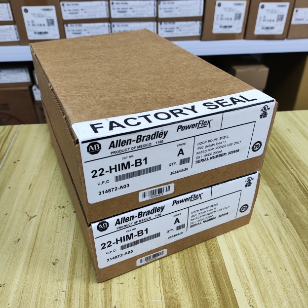 Allen Bradley 22-HIM-B1 PowerFlex HIM Bezel Mounting Kit New Sealed Free Ship