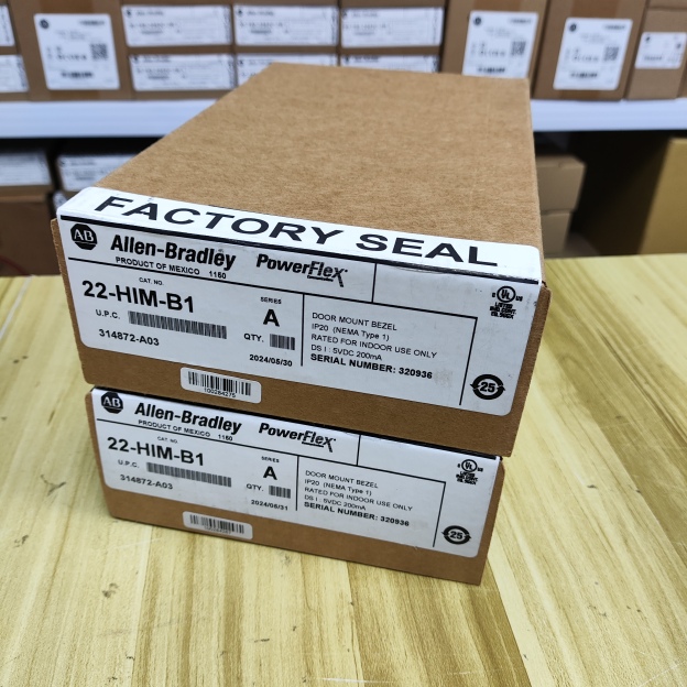 Allen Bradley 22-HIM-B1 PowerFlex HIM Bezel Mounting Kit New Sealed Free Ship