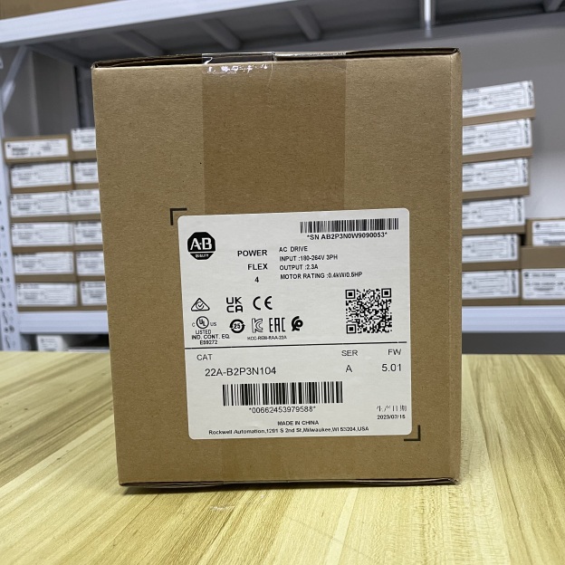 New Allen Bradley 22A-B2P3N104 Ser A AB Powerflex 4 AC Drive 22A B2P3N104