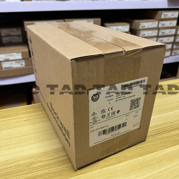 Allen-Bradley 22A-D1P4N104 PowerFlex 4- 0.4 kW (0.5 HP) AC Drive