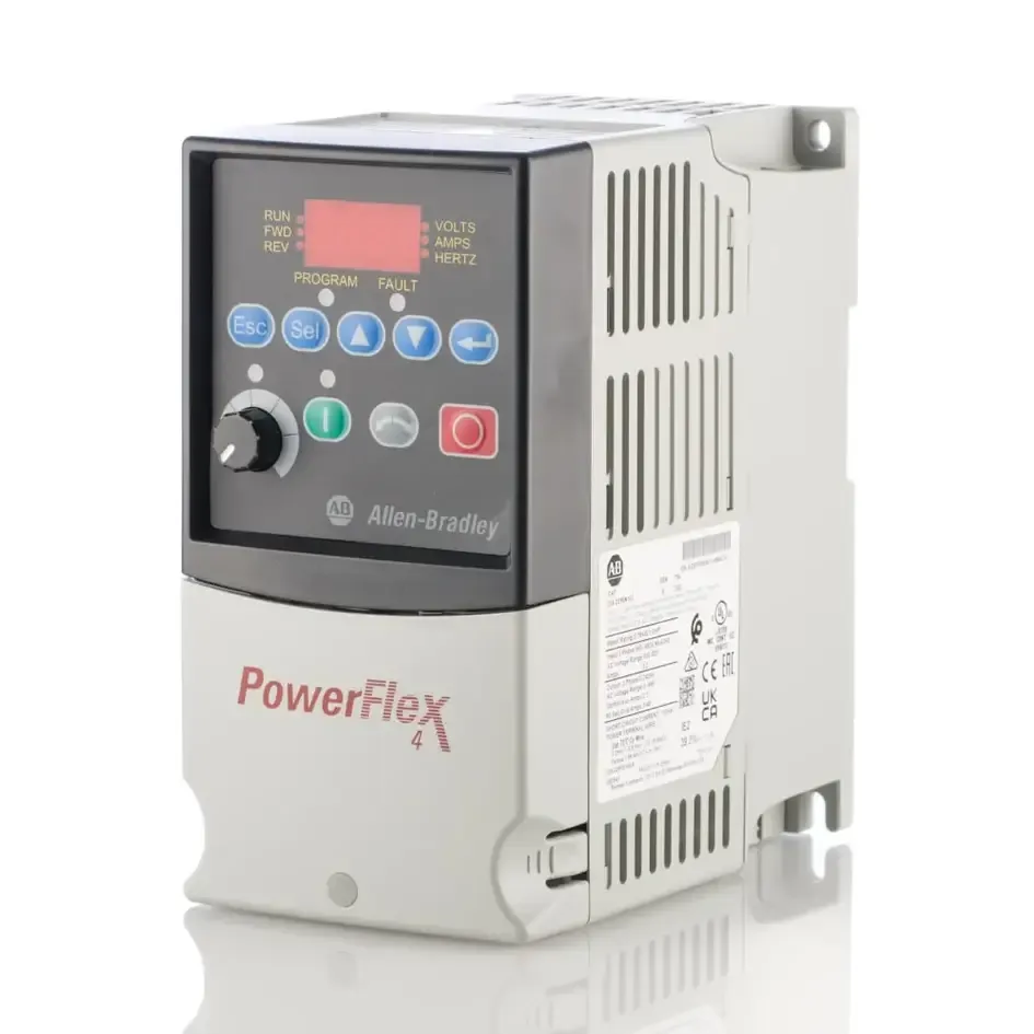 Allen-Bradley 22A-D2P3N104 PowerFlex 4- 0.75 kW (1 HP) AC Drive