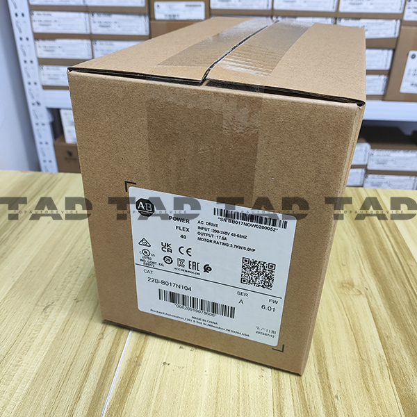 Allen-Bradley 22B-B017N104 PowerFlex 40- 3.7 kW (5 HP) AC Drive